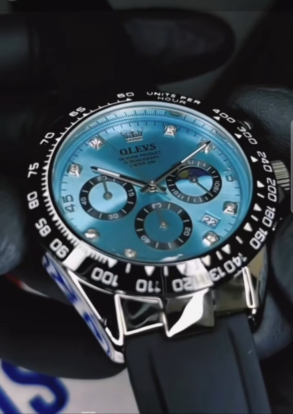 Relógio Olevs 2875 Masculino Premium – Sofisticação que se Impõe