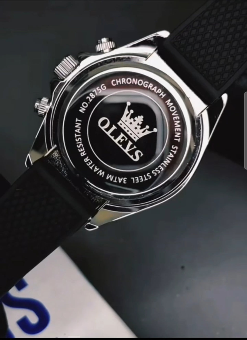 Relógio Olevs 2875 Masculino Premium – Sofisticação que se Impõe