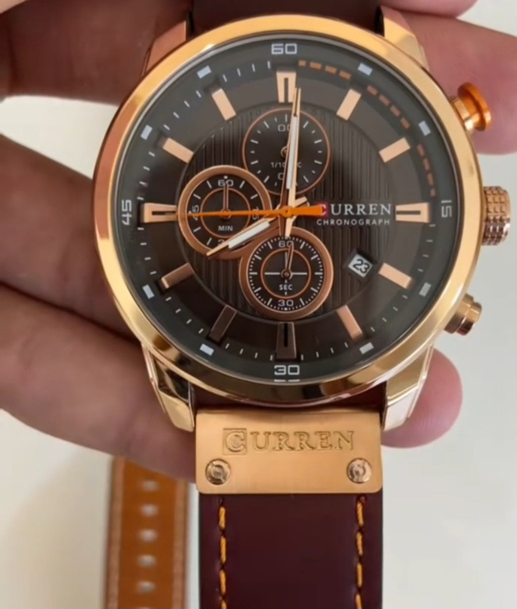 Curren 8291 Linha Legacy – Elegância Esportiva com Presença Marcante