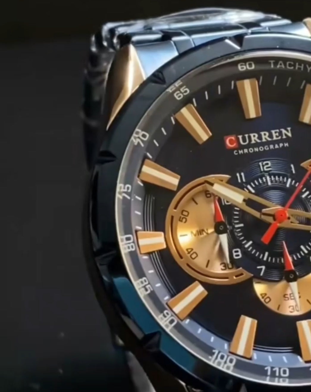 CURREN 8363 Linha Chronograph Executive – Presença Forte e Estilo Sofisticado