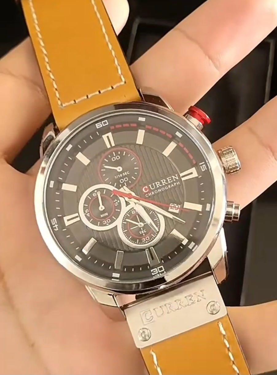 Curren 8291 Linha Legacy – Elegância Esportiva com Presença Marcante