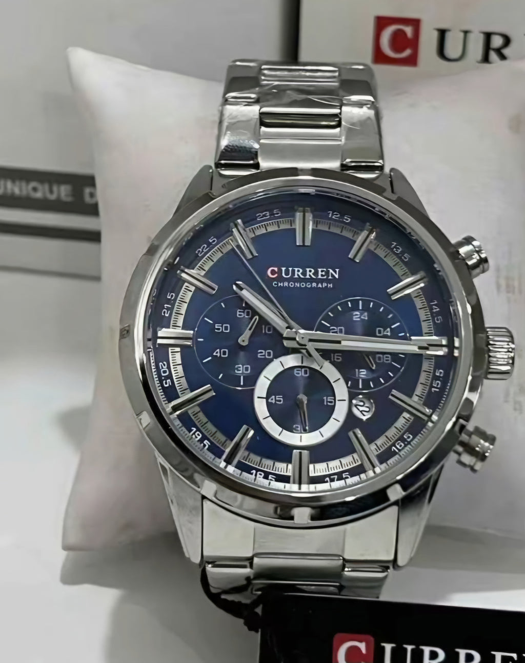 Curren 8355 Linha Prestige Chronograph – Elegância Esportiva com Identidade Forte