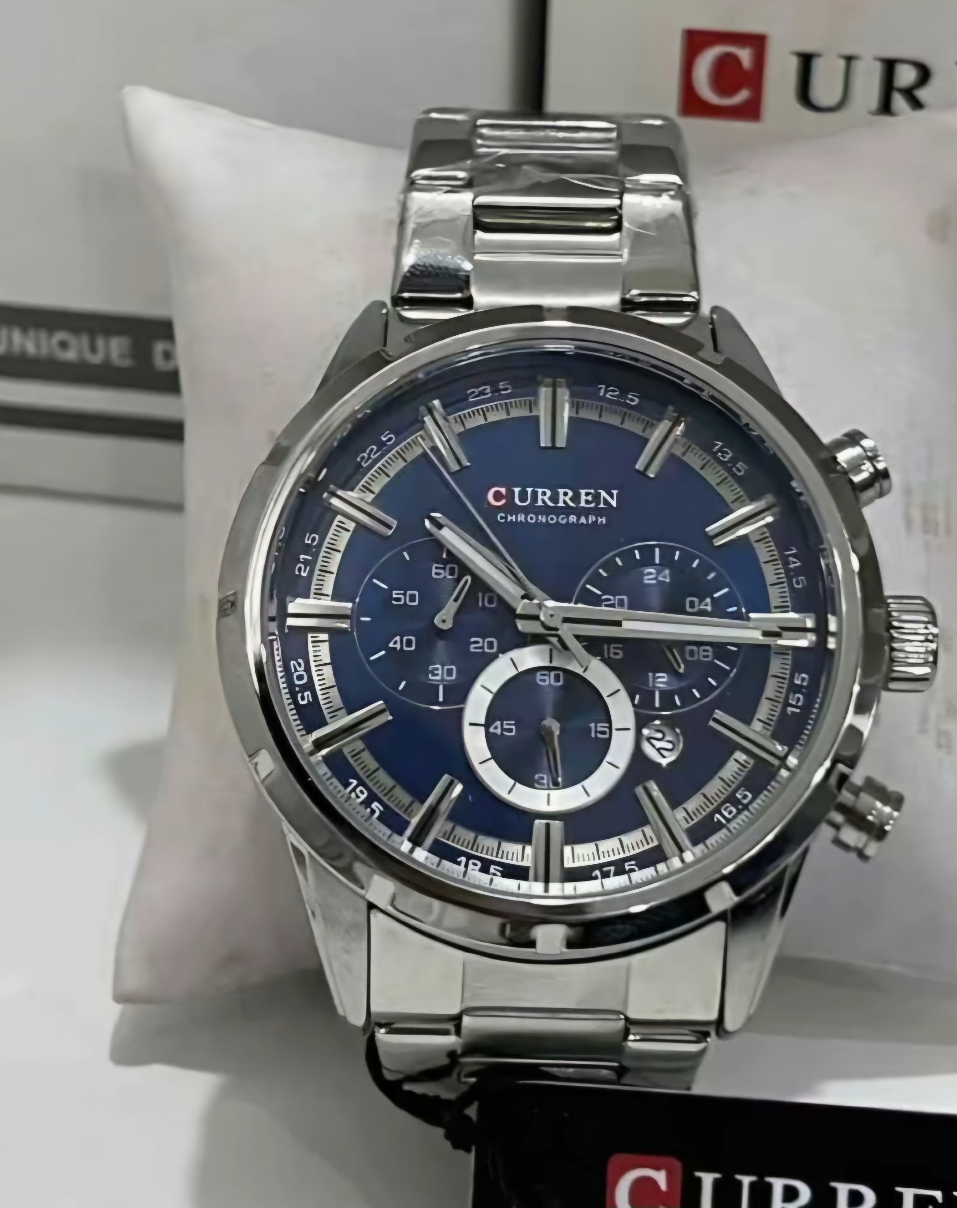 Curren 8355 Linha Prestige Chronograph – Elegância Esportiva com Identidade Forte