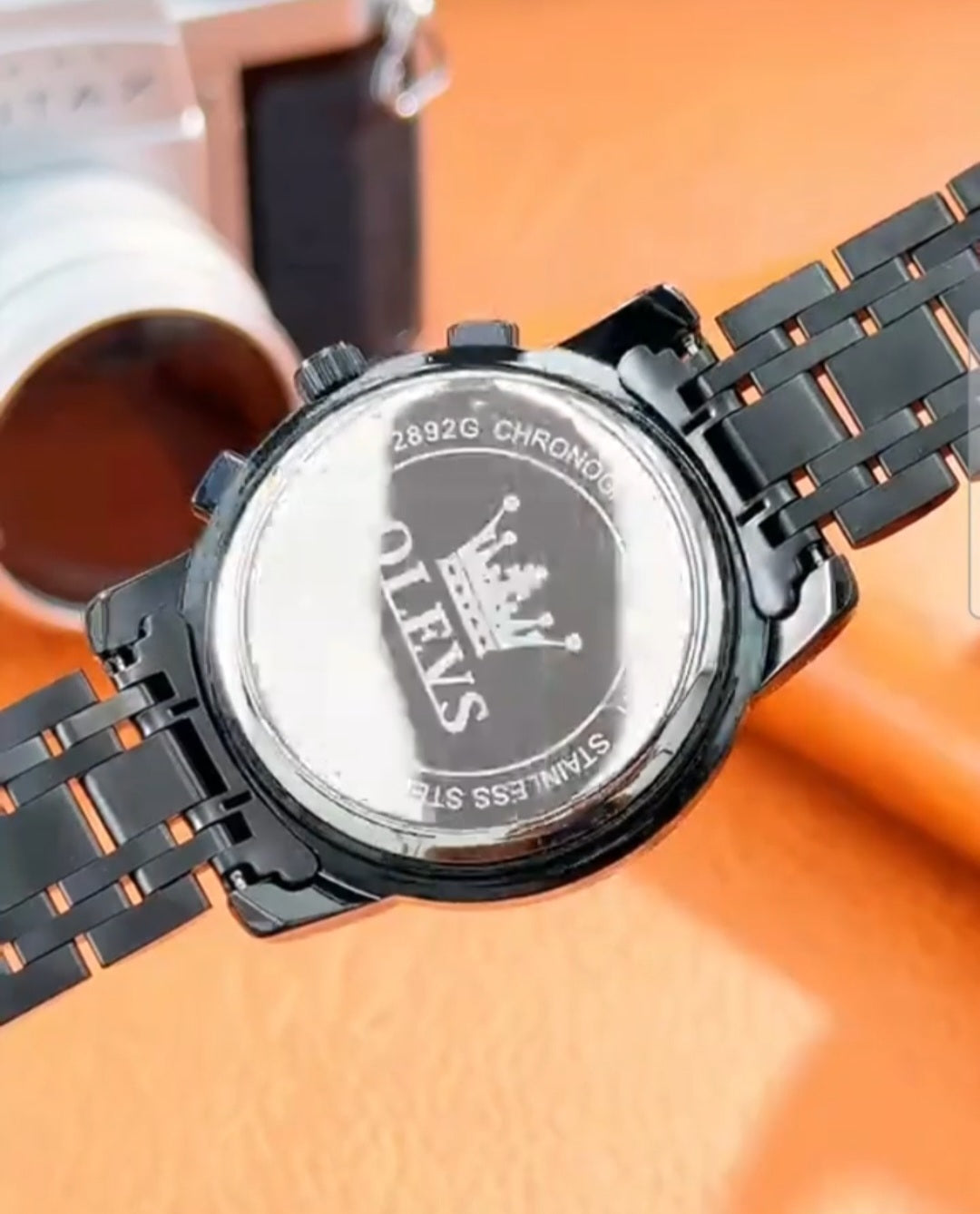 Olevs 2892 Linha Heritage – Elegância que Atravessa o Tempo/ de quartzo, à prova d'água