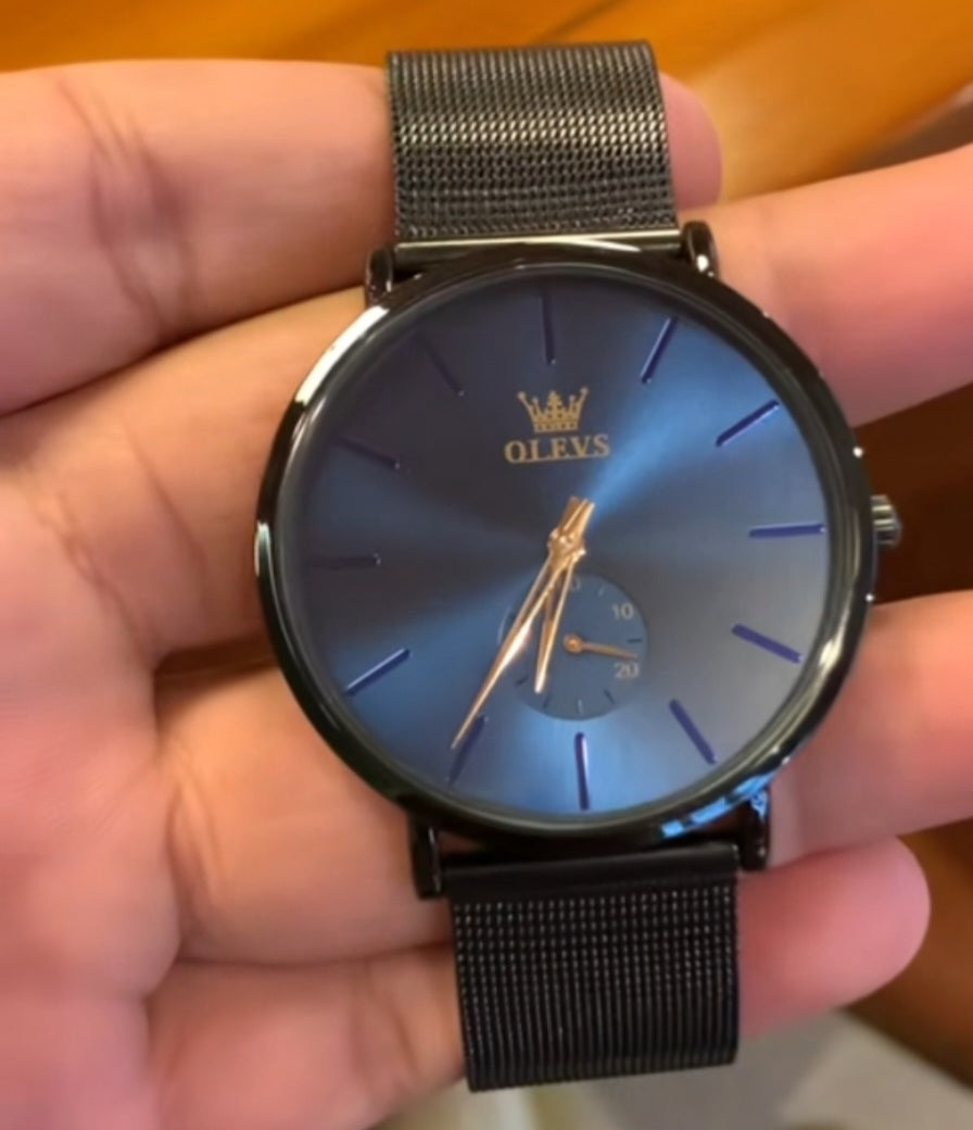 OLEVS 9954 Linha Slim Classic – Sofisticação Minimalista no Pulso