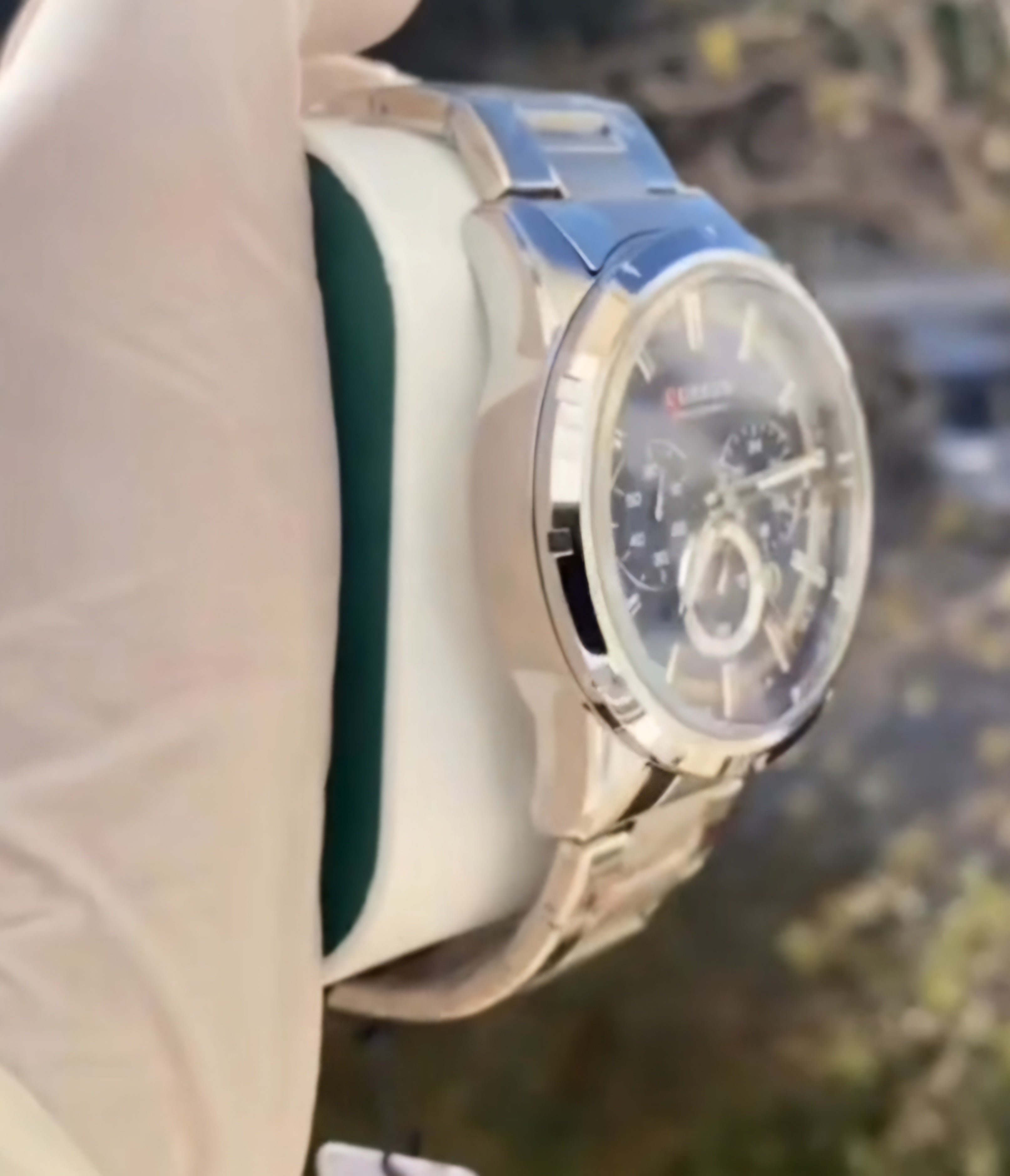 Curren 8355 Linha Prestige Chronograph – Elegância Esportiva com Identidade Forte