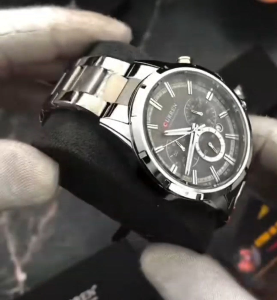 Curren 8355 Linha Prestige Chronograph – Elegância Esportiva com Identidade Forte