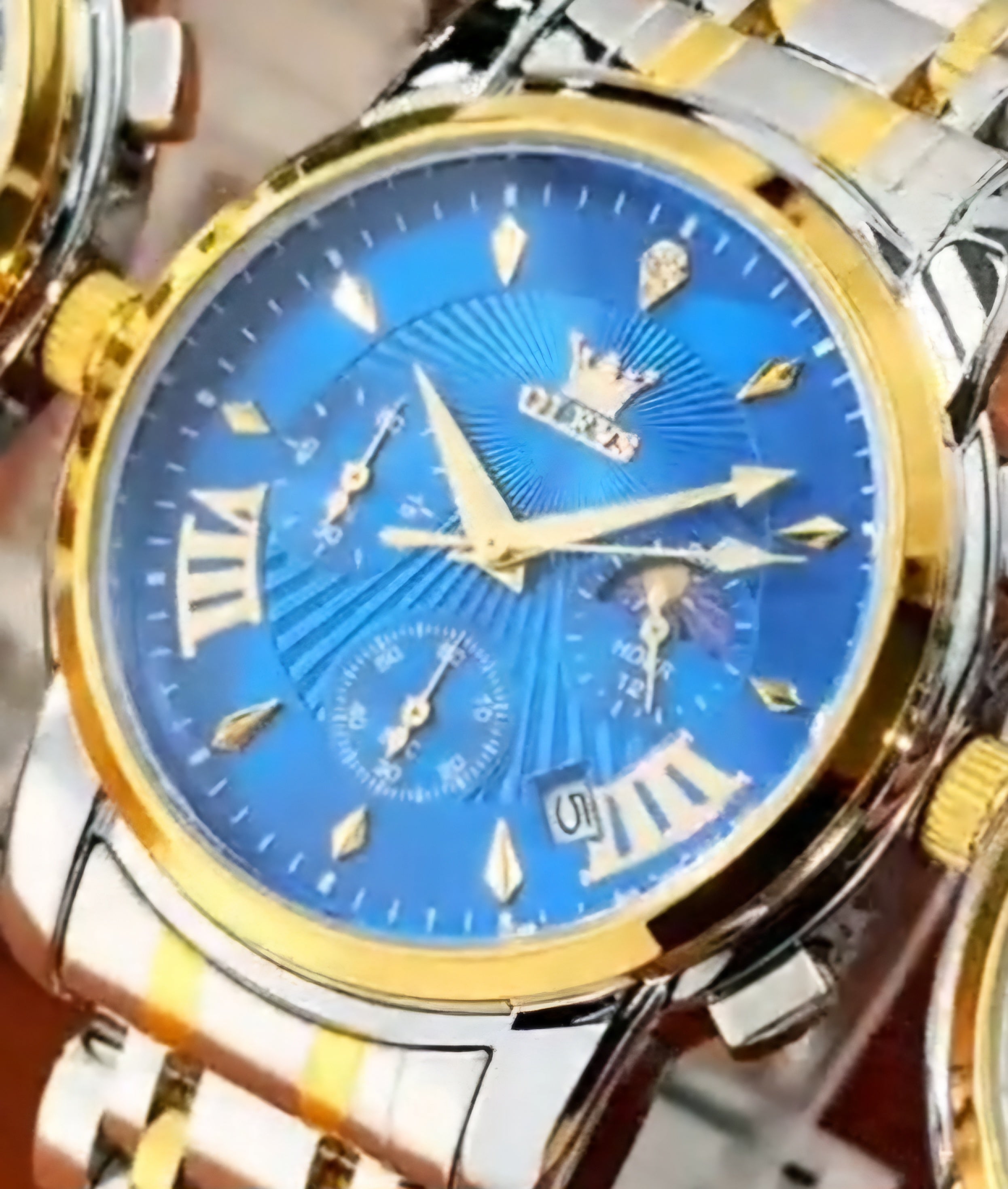 Olevs 2892 Linha Heritage – Elegância que Atravessa o Tempo/ de quartzo, à prova d'água