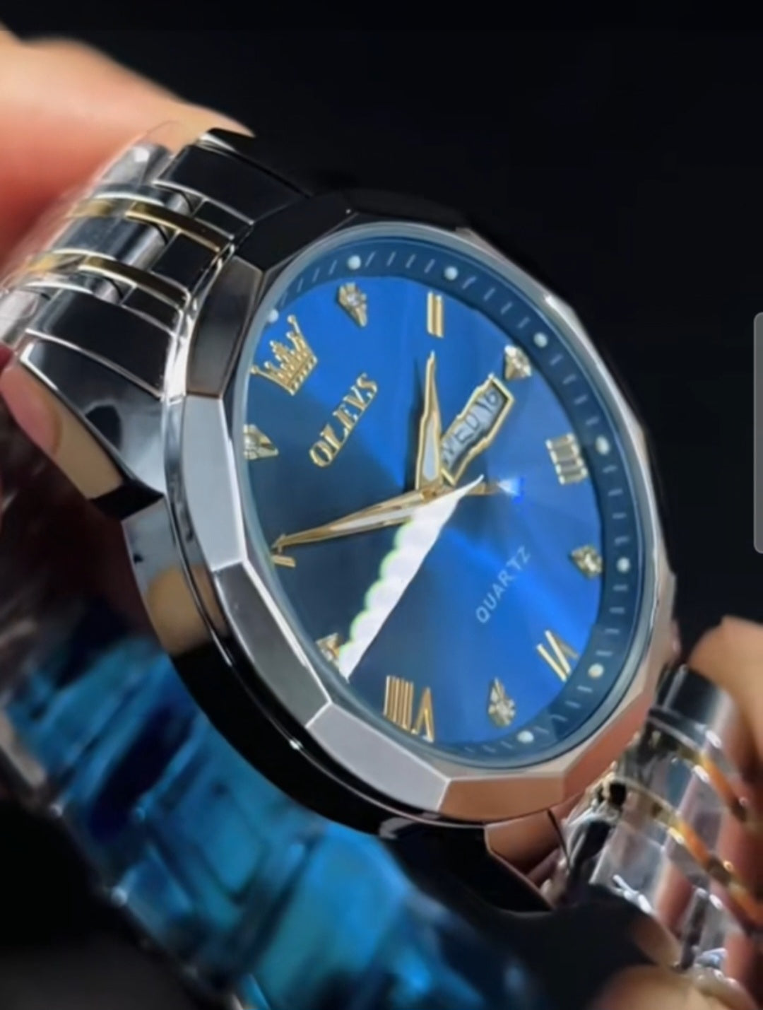 Linha Heritage – Elegância que Atravessa o Tempo / relógio de quartzo, aço inoxidável, à prova d'água