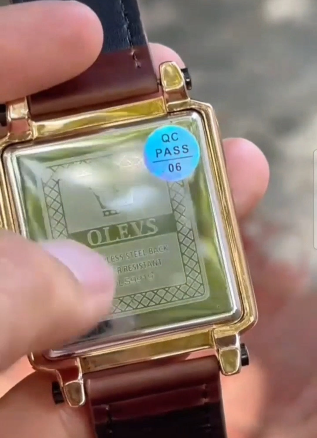 Relógio Masculino Cronógrafo Quadrado  – Luxo e Presença Marcante