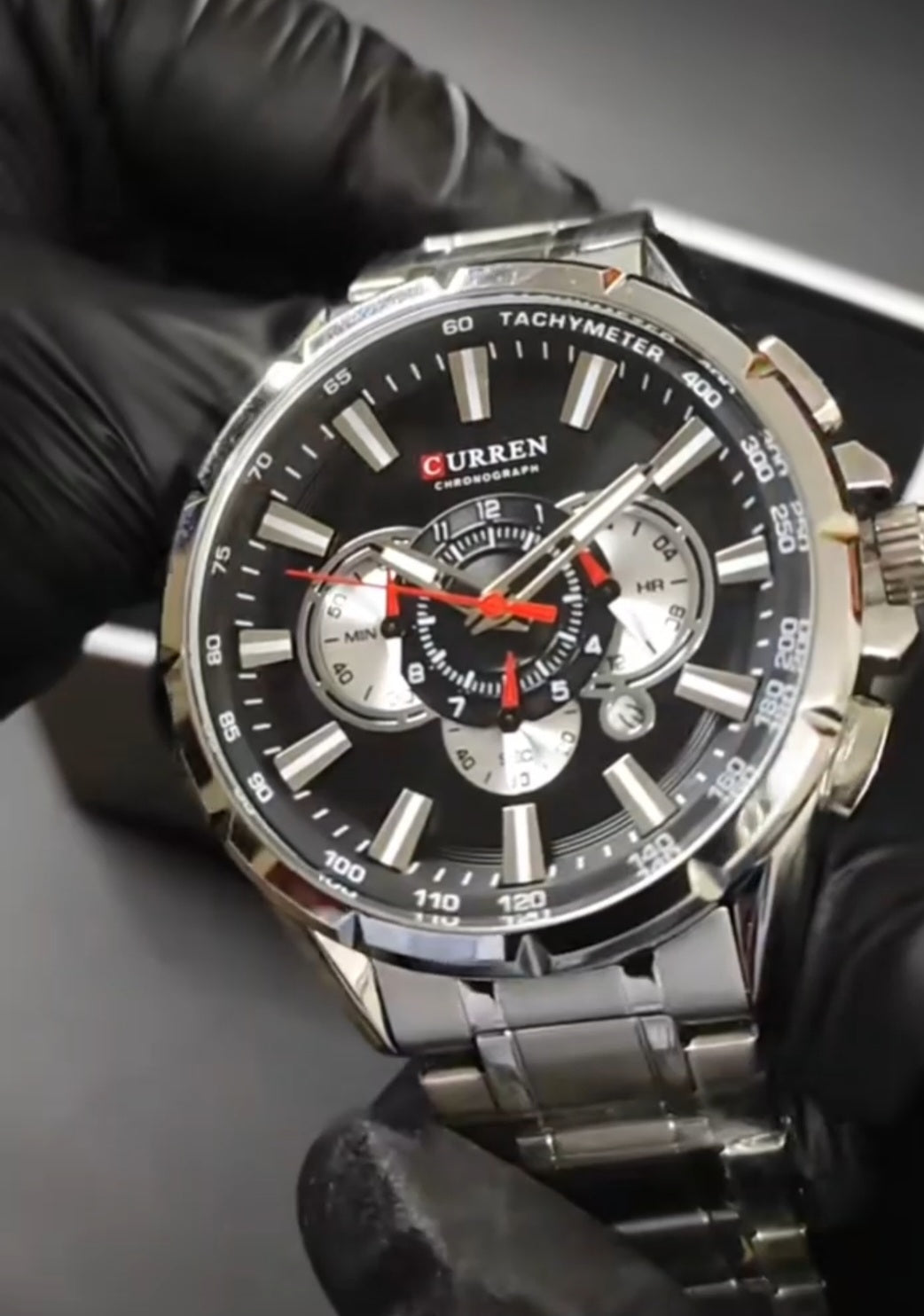 CURREN 8363 Linha Chronograph Executive – Presença Forte e Estilo Sofisticado