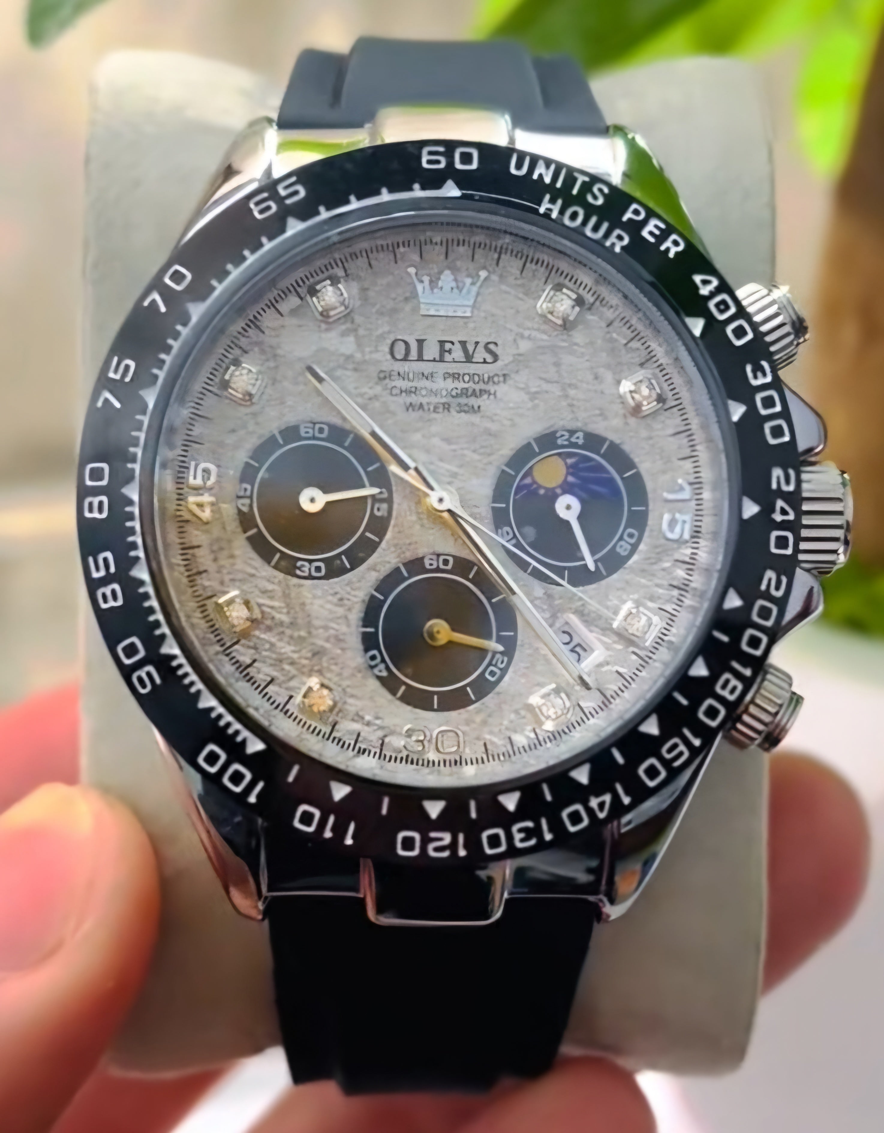 Relógio Olevs 2875 Masculino Premium – Sofisticação que se Impõe