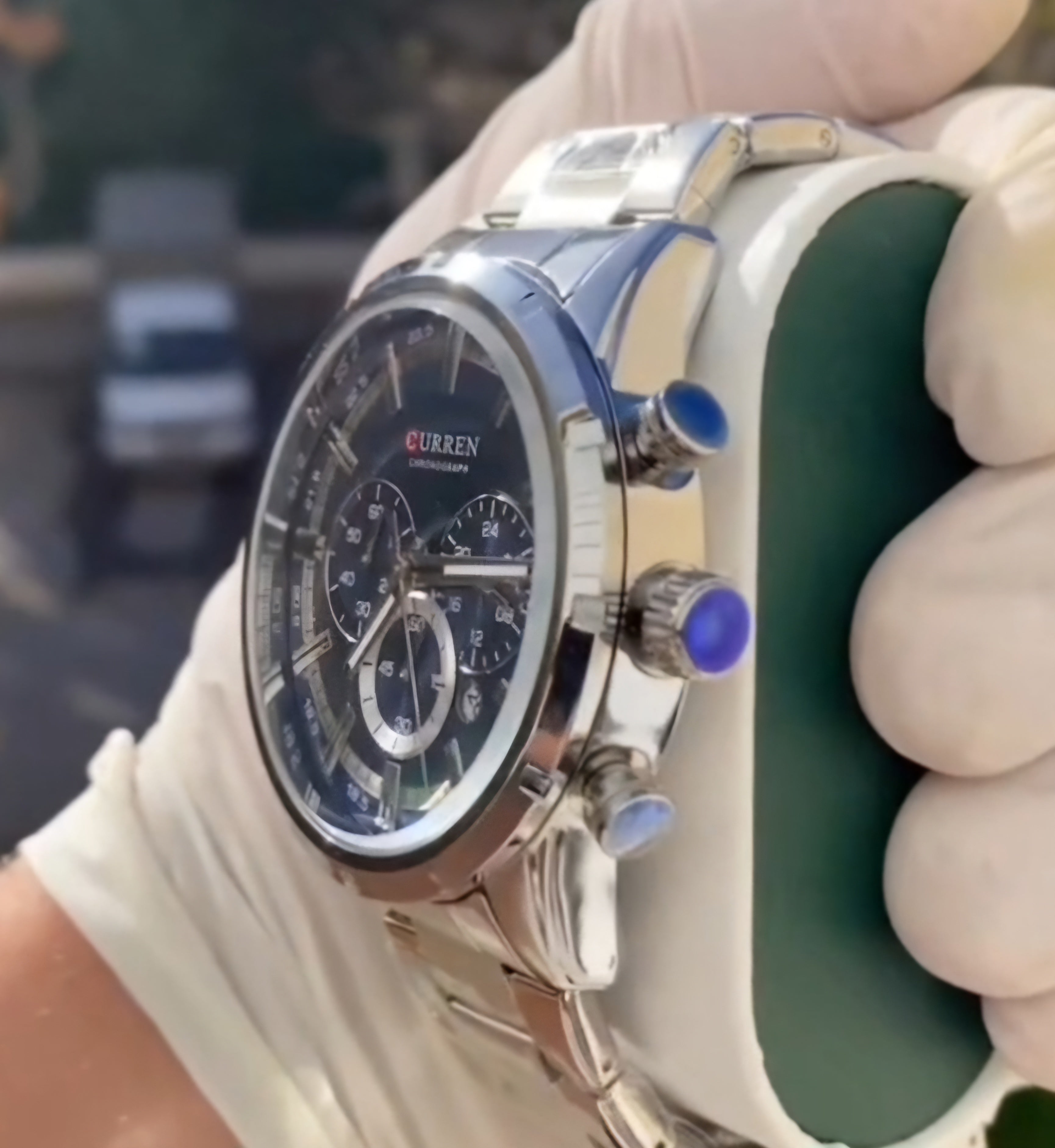 Curren 8355 Linha Prestige Chronograph – Elegância Esportiva com Identidade Forte