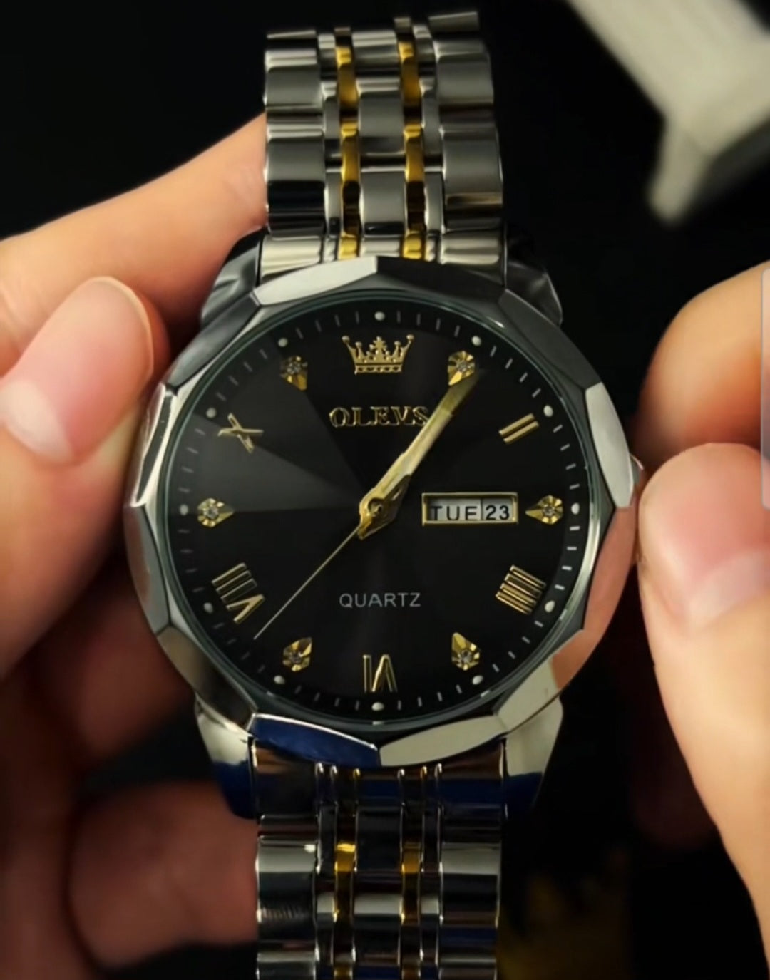 Linha Heritage – Elegância que Atravessa o Tempo / relógio de quartzo, aço inoxidável, à prova d'água