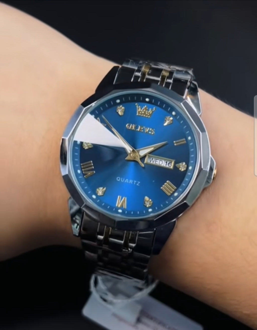 Linha Heritage – Elegância que Atravessa o Tempo / relógio de quartzo, aço inoxidável, à prova d'água
