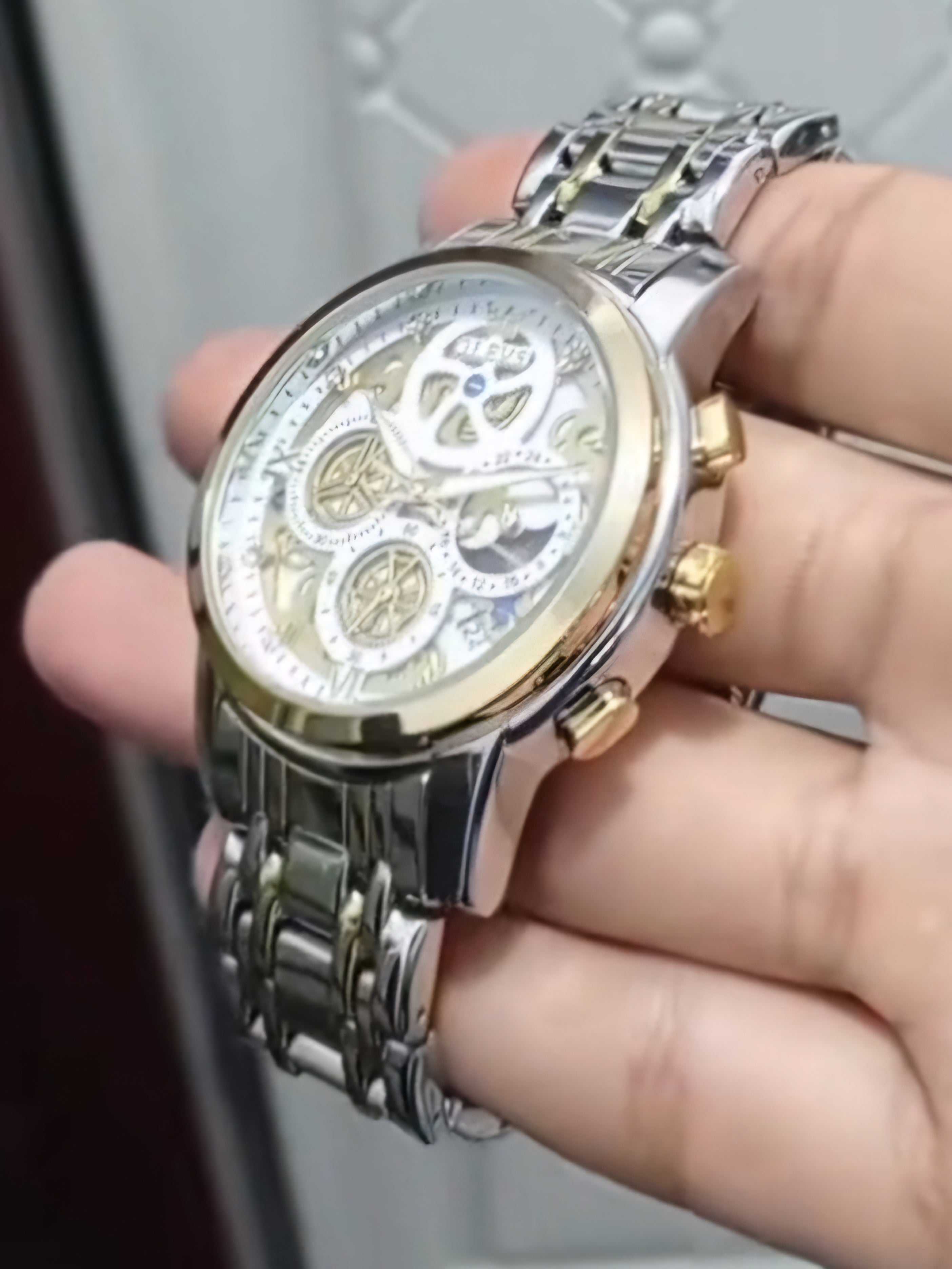 Olevs 9947 Linha Essential – Elegância Moderna para Todas as Ocasiões/ à prova d'água, relógio quartzo