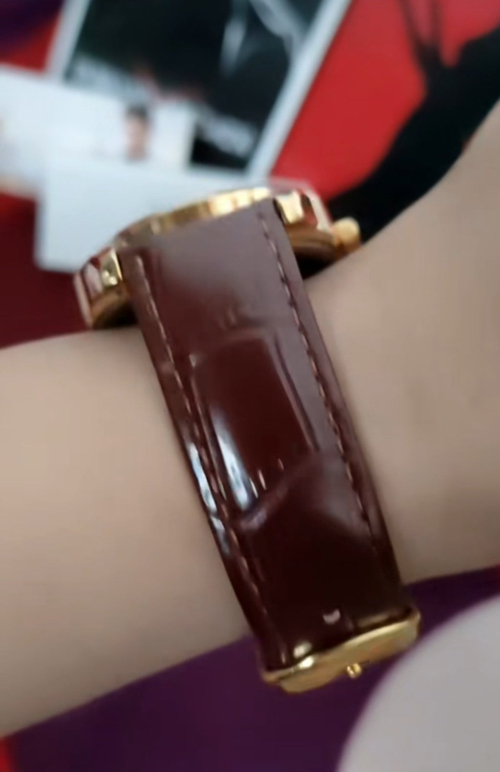 Linha Heritage – Elegância que Define Presença OLEVS 6898 -Relógio de quartzo impermeável, pulseira de couro