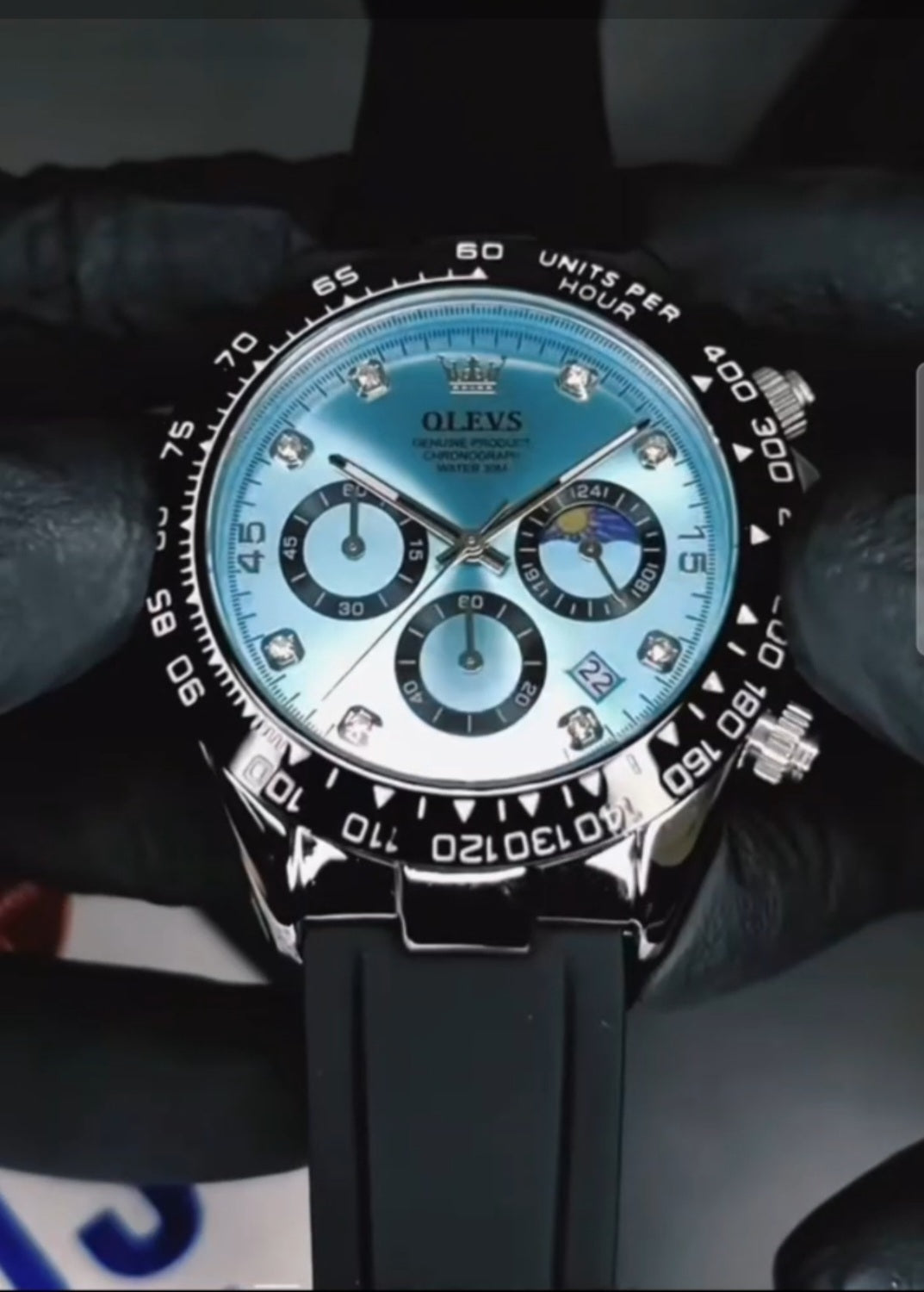 Relógio Olevs 2875 Masculino Premium – Sofisticação que se Impõe