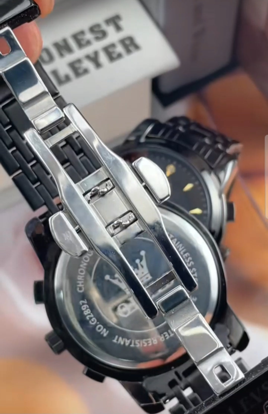 Olevs 2892 Linha Heritage – Elegância que Atravessa o Tempo/ de quartzo, à prova d'água