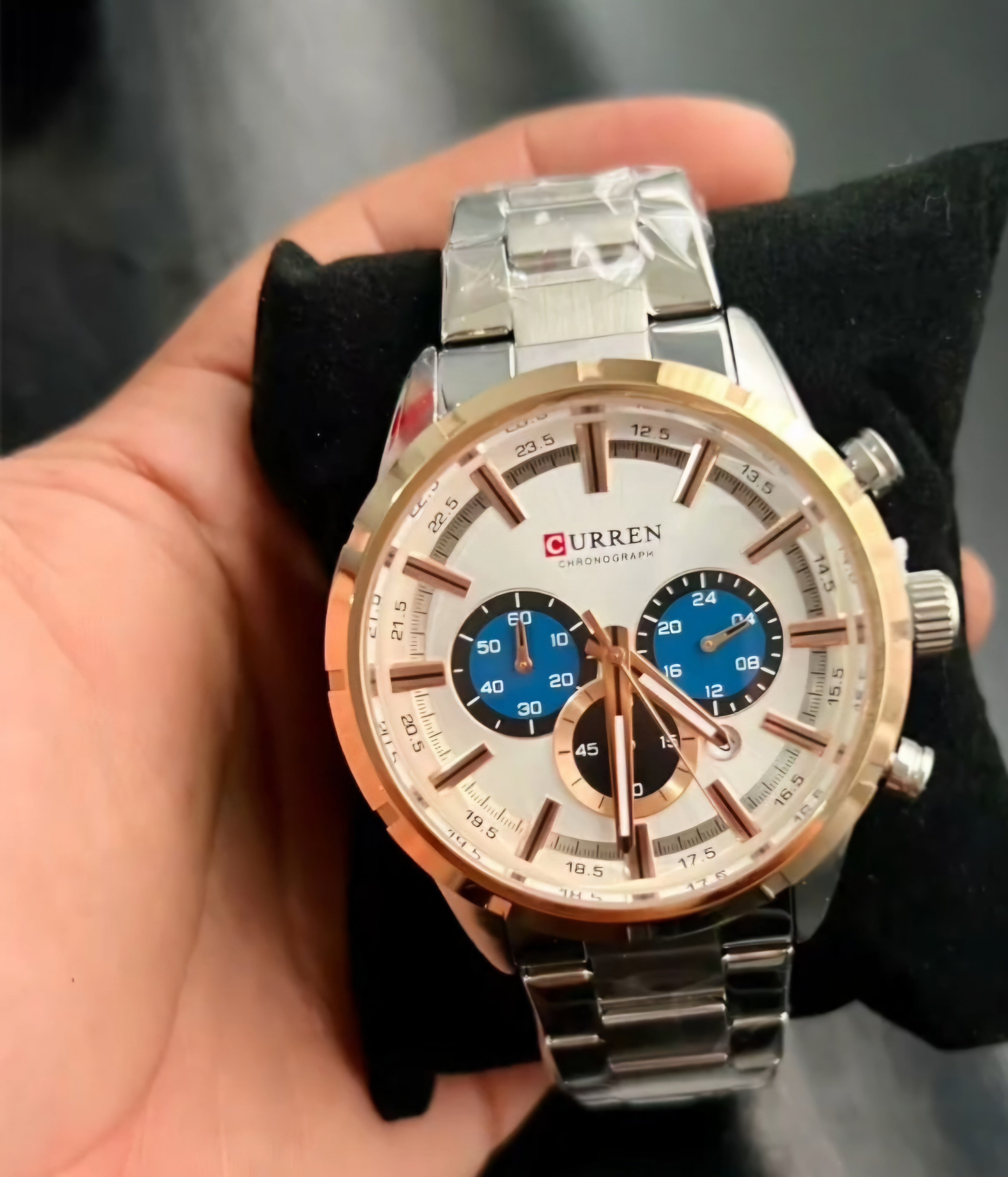 Curren 8355 Linha Prestige Chronograph – Elegância Esportiva com Identidade Forte