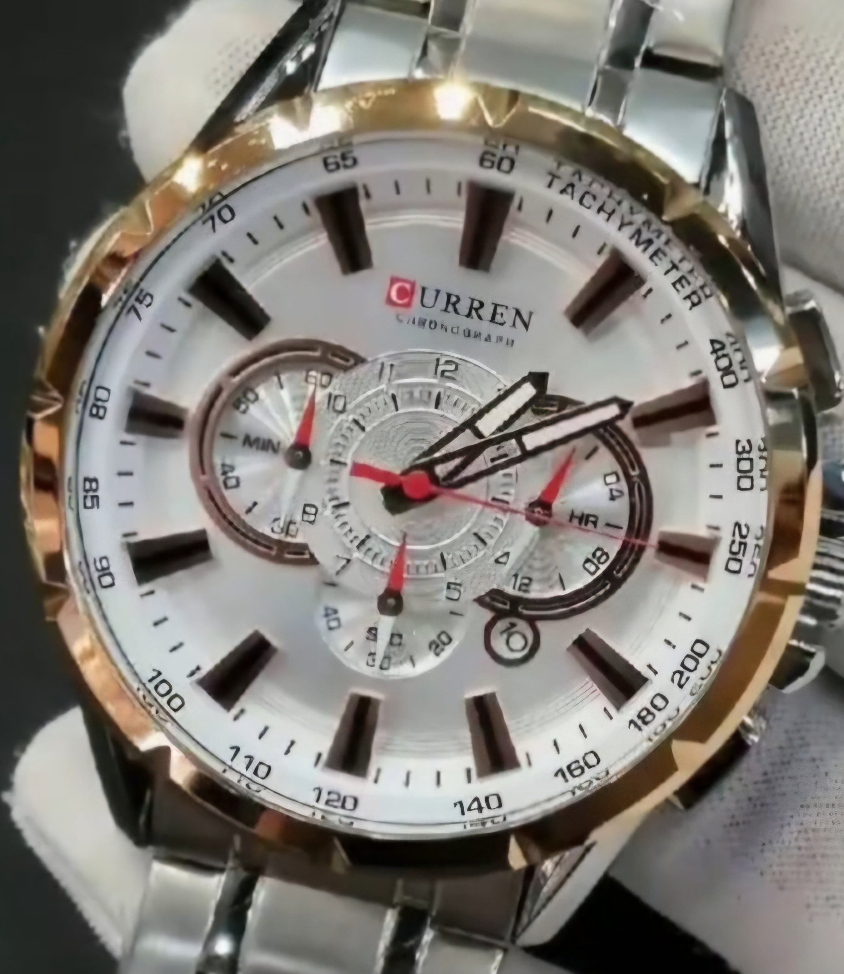 CURREN 8363 Linha Chronograph Executive – Presença Forte e Estilo Sofisticado