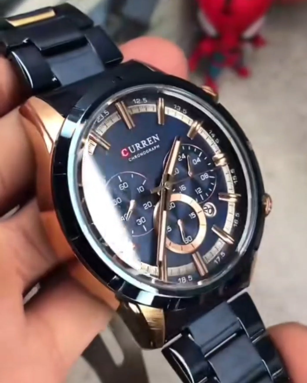 Curren 8355 Linha Prestige Chronograph – Elegância Esportiva com Identidade Forte