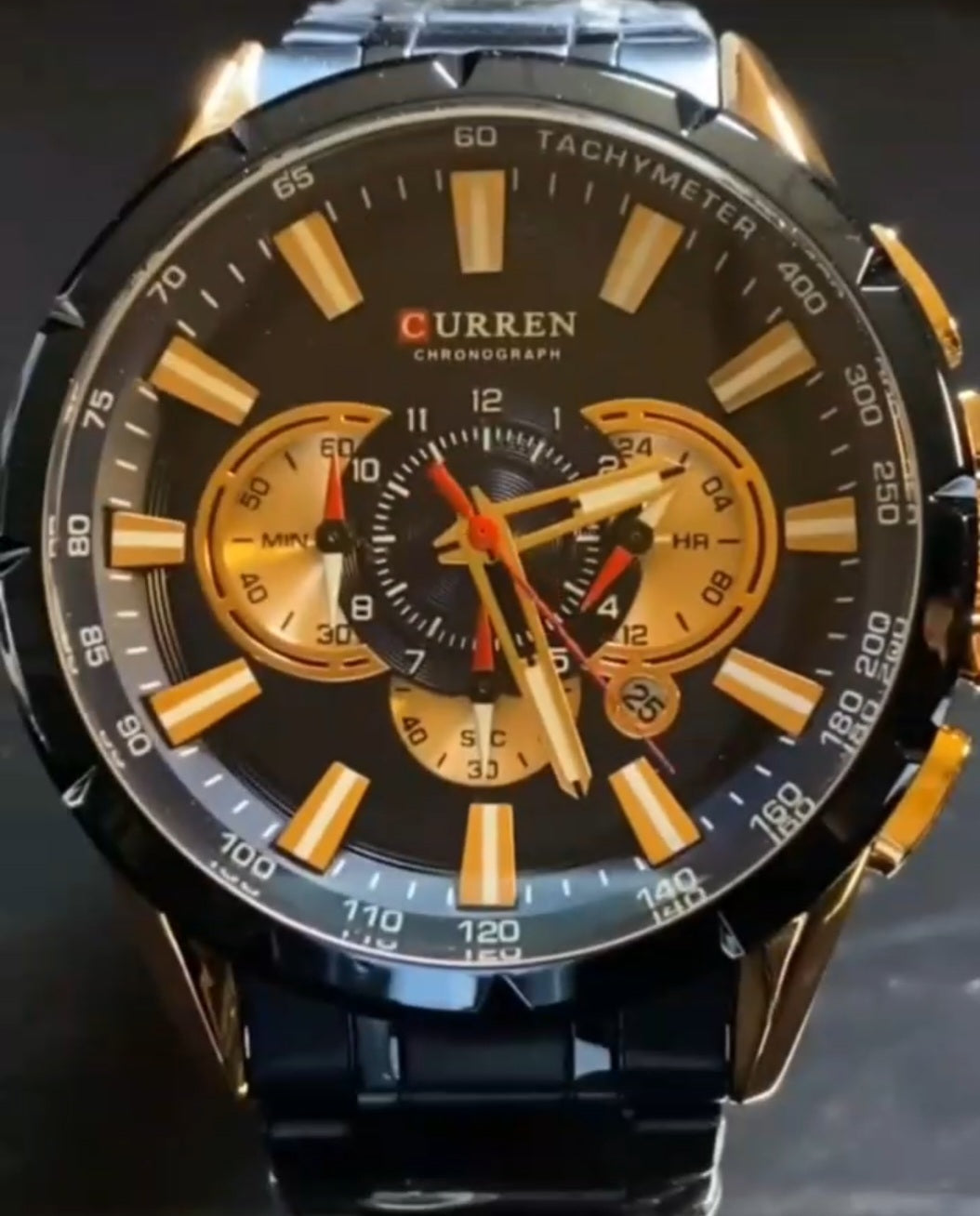 CURREN 8363 Linha Chronograph Executive – Presença Forte e Estilo Sofisticado