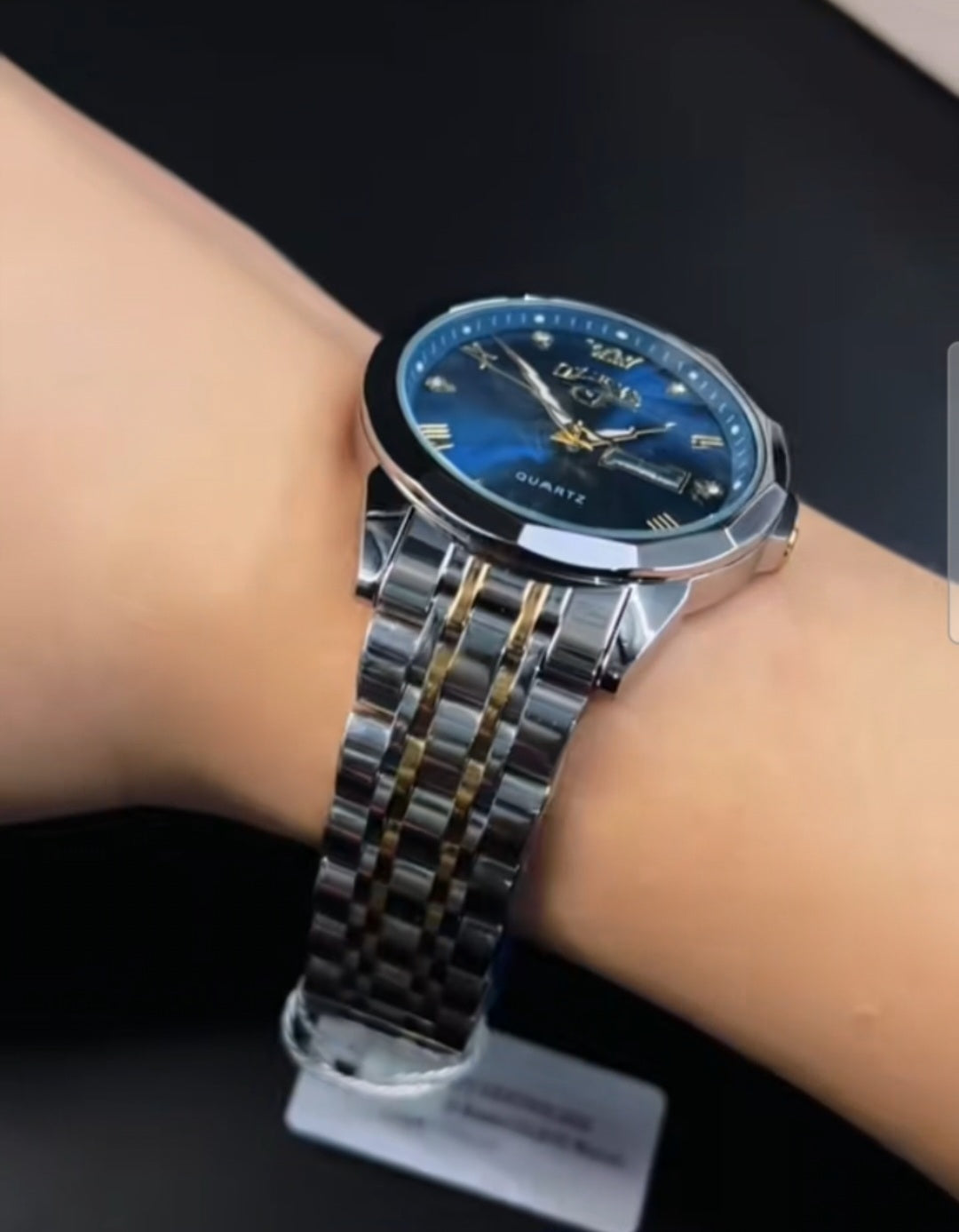 Linha Heritage – Elegância que Atravessa o Tempo / relógio de quartzo, aço inoxidável, à prova d'água