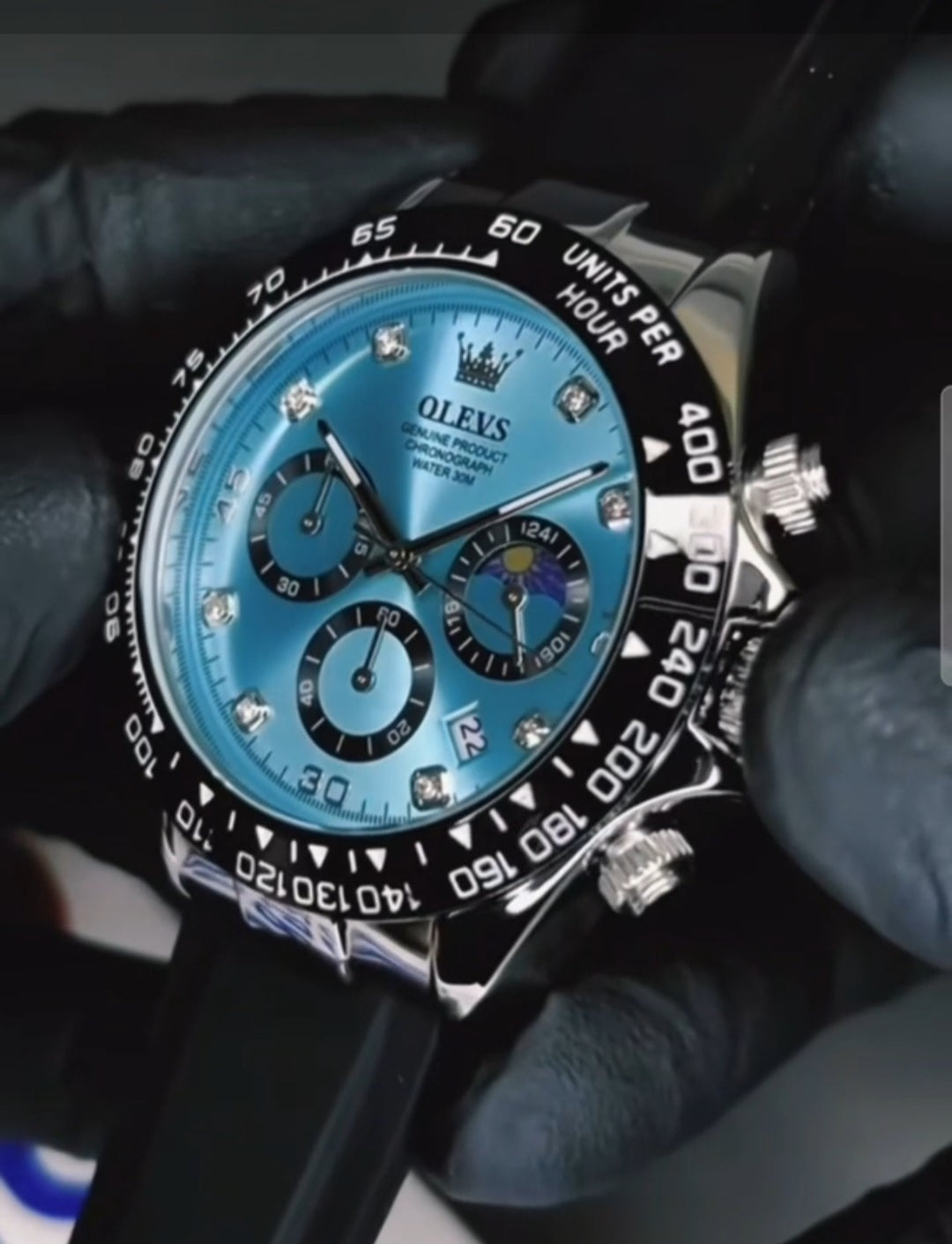 Relógio Olevs 2875 Masculino Premium – Sofisticação que se Impõe