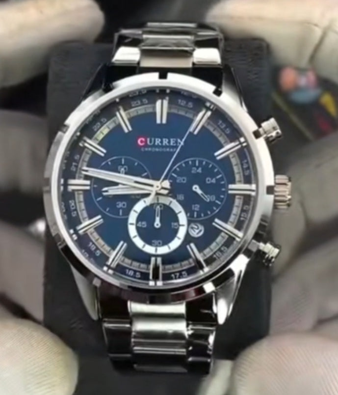 Curren 8355 Linha Prestige Chronograph – Elegância Esportiva com Identidade Forte