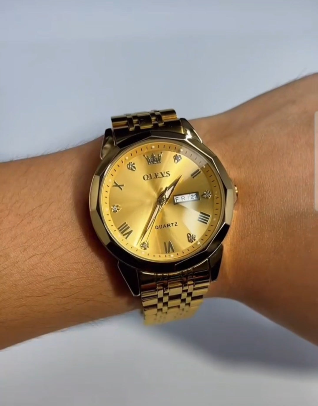 Linha Heritage – Elegância que Atravessa o Tempo / relógio de quartzo, aço inoxidável, à prova d'água