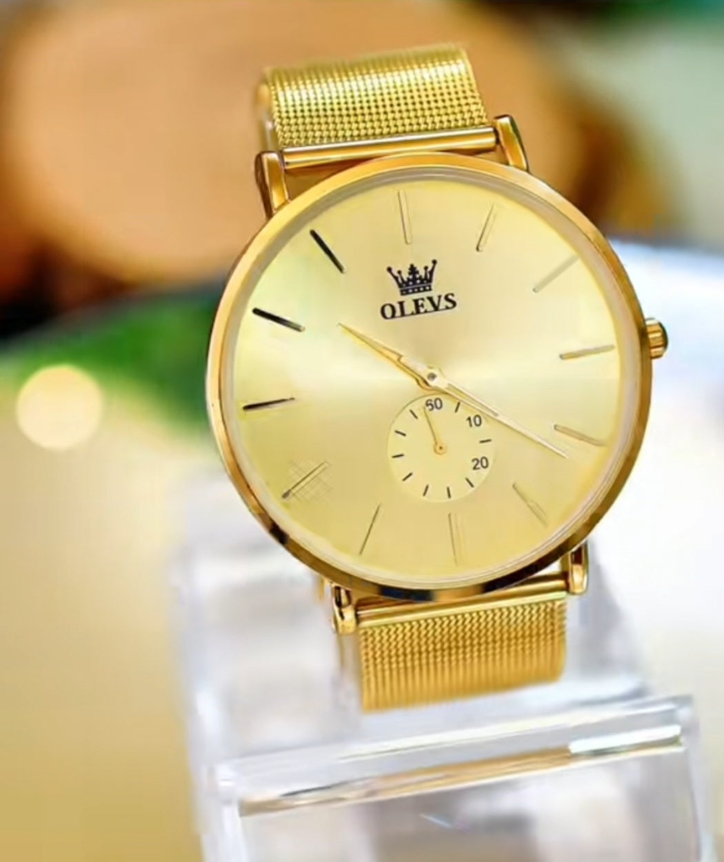 OLEVS 9954 Linha Slim Classic – Sofisticação Minimalista no Pulso