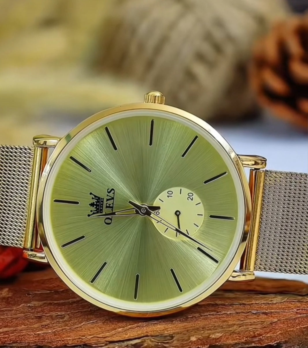 OLEVS 9954 Linha Slim Classic – Sofisticação Minimalista no Pulso
