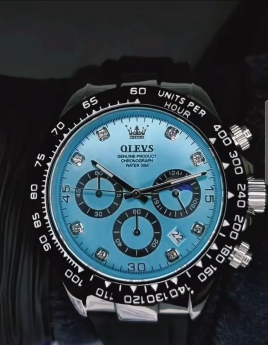 Relógio Olevs 2875 Masculino Premium – Sofisticação que se Impõe